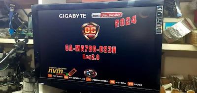 2024 Gigabyte GA-MA78G-DS3H v2.0 NVMe M.2 SSD BOOTABLE BIOS MOD