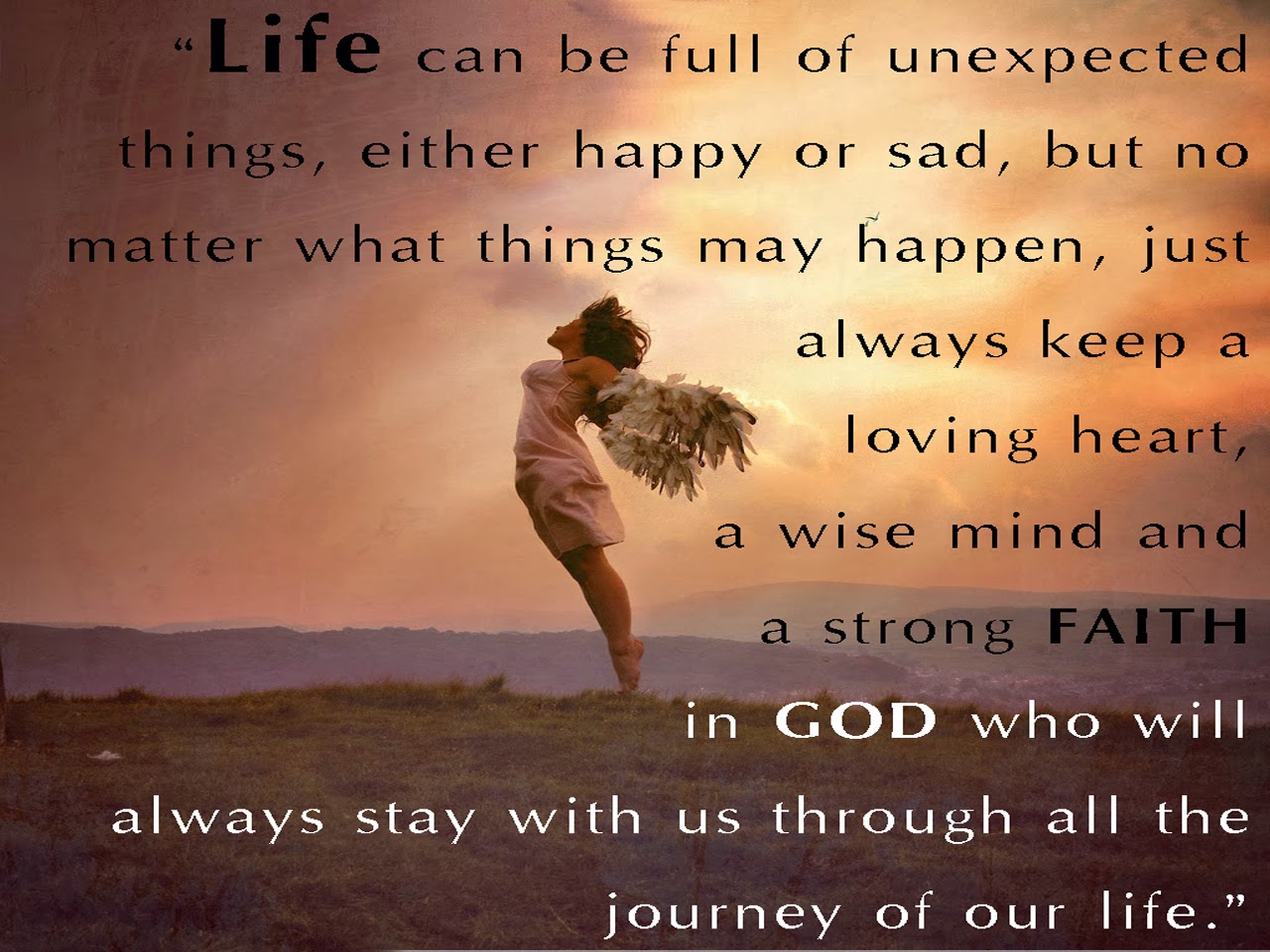 God Sad Quotes About Life Faith and trust in god quotes sayings with images