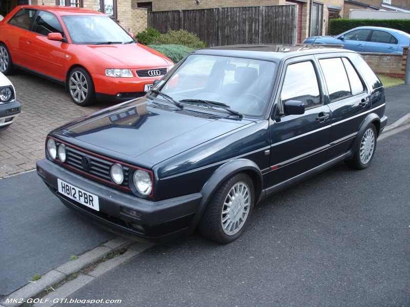 VW GOLF2 G60 with alot of engine tuning parts to give 184hp its a GOLF 2