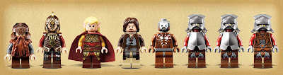 LEGO Lord Of The Rings: The Battle For Helm's Deep LEGO MiniFig's