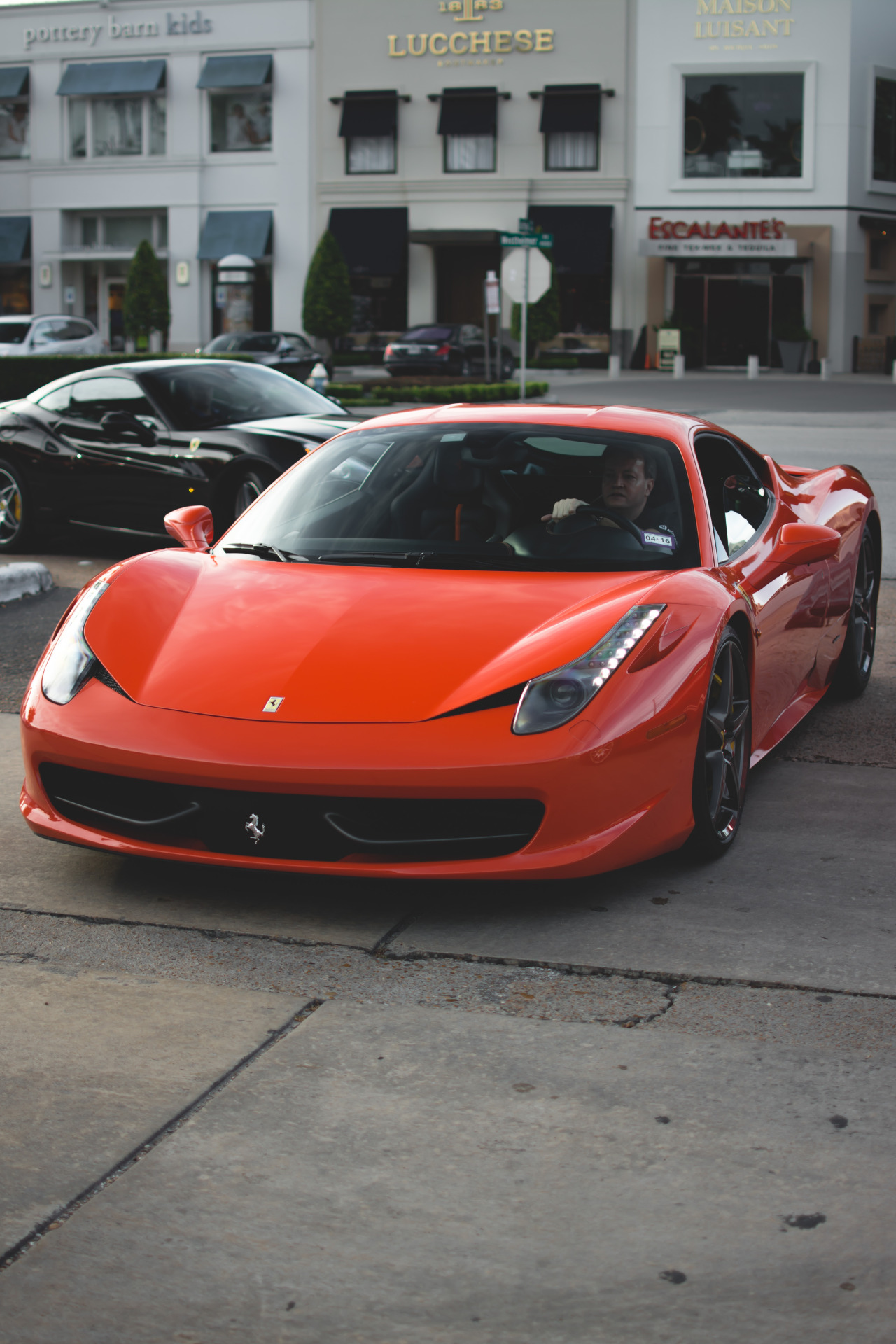 red ferrari 458 italia sportcar | Mobile Wallpaper