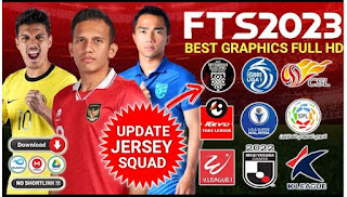 Download FTS 23 Apk Data Mitsubishi Electric Cup 2022 New Update Squad And Kits Best Graphics HD