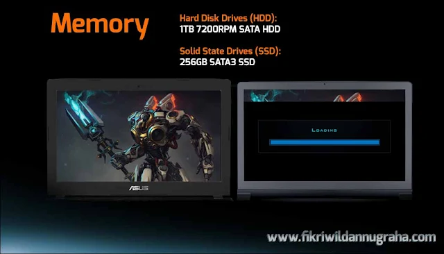 memory storage Review Asus ROG GL502VM Laptop Gaming Terbaik #WEAREROG Harga dan specification lengkap merek paling awet ROG Series murah,perbedaan seri spek republic gamers berat khusus i7 intel