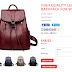 HIGH QUALITY LEATHER BACKPACK FOR WOMAN