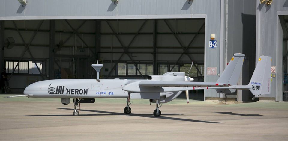 Yunani akan Sewa UAV  Pengintai Heron Israel Radar Militer