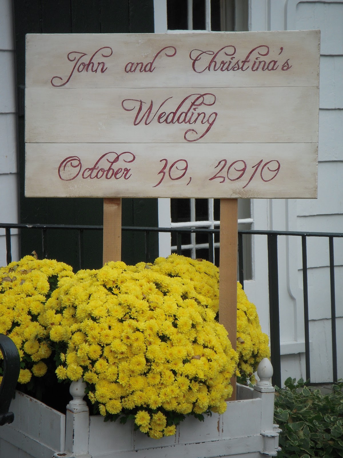 fall wedding arches