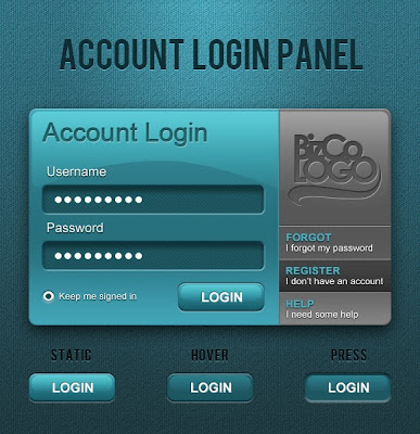 template login web