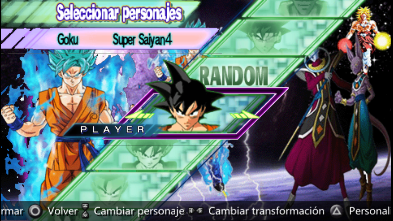 Dragon Ball Z Shin Budokai 2 Mod Super GT y mas (Español ...