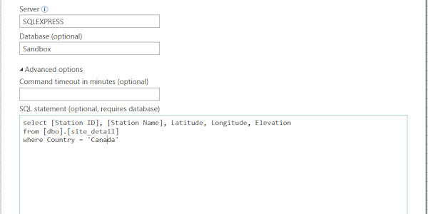 SQL Server data flow into Excel template with Power Query function-based parameter