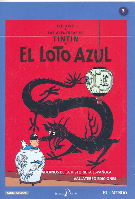 DVD Tintín. El Loto Azul. El Mundo, 2013