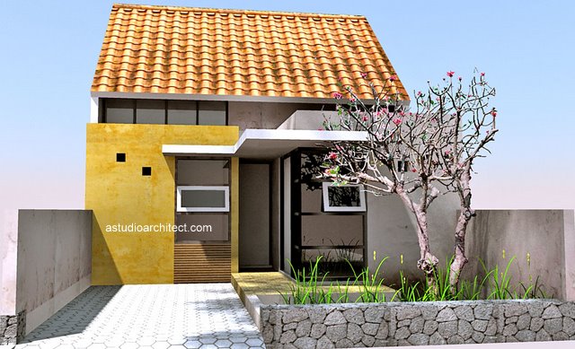  Rumah  Minimalis  Cat Abu Abu terbaru Denah Rumah  Panjang  