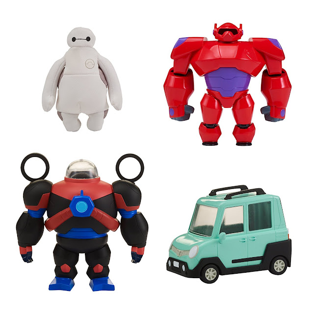 Bandai Big Hero 6 Squish to Fit Baymax Set