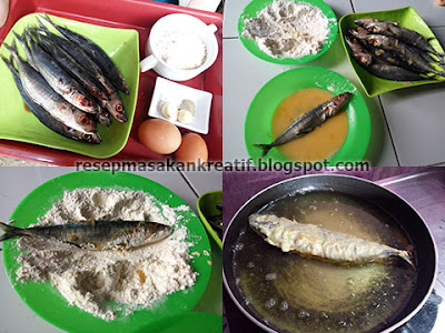 Cara membuat ikan goreng tepung