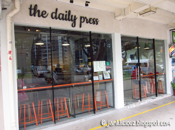 The Daily Press Cafe: Toa Payoh's Hipster Joint