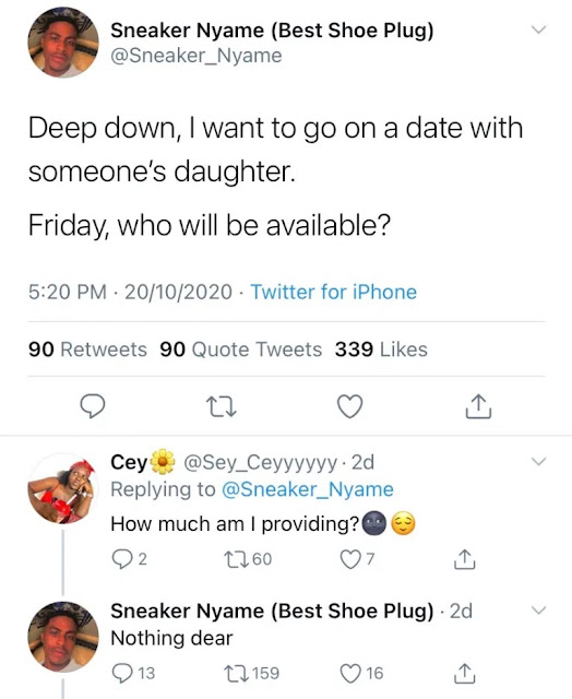 Double Wahala! She Went On A Date With A Twitter Guy And He Dumbed Her With The Bills
