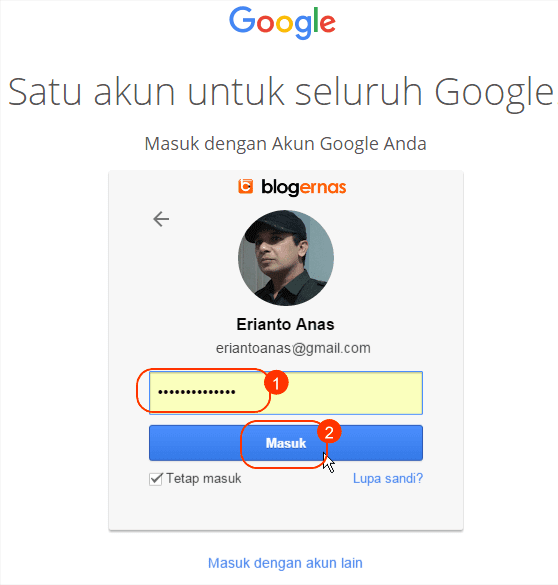 Panduan Cara Login ke Akun Google All in One