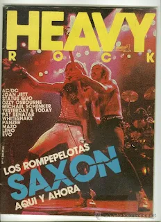 Revista - Heavy rock año 1  n 1 (1982)