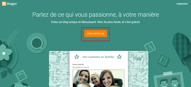 Accueil Plateforme Blogger