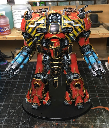 Legio Ignatum Warmaster Titan for Adeptus Titanicus WIP