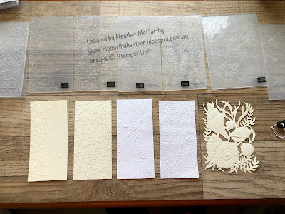 Stampin' Up!, embossing folders, Being CreateAble with Heather