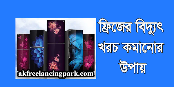 ফ্রিজের বিদ্যুৎ খরচ কমানোর উপায়