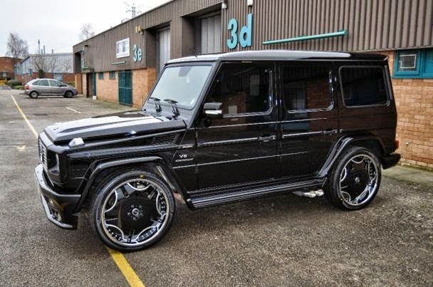 Mercedes G55 AMG with ART wheels