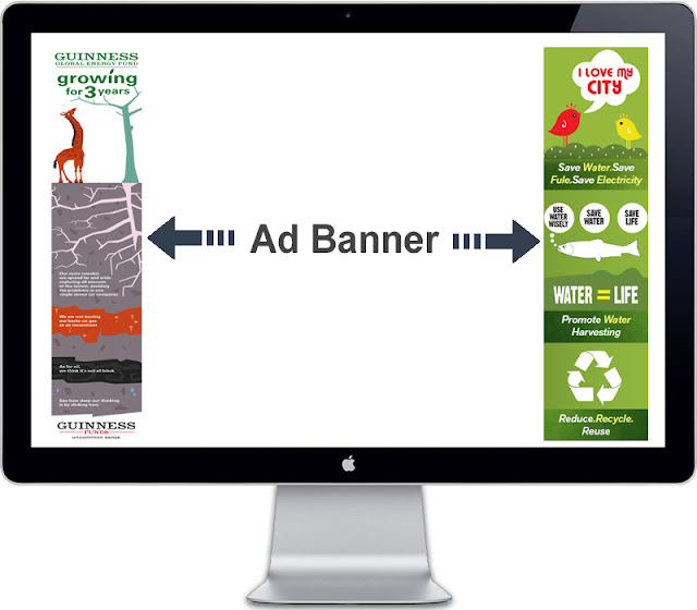 floating ad banner