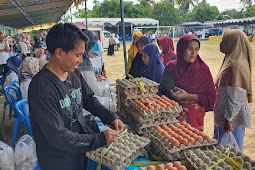 Kendalikan Inflasi, TPID Lobar Gelar Operasi Pasar Murah di Kuripan Timur