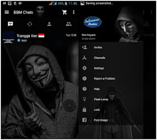 BBM MOD Anonymous clone New Versi 2.10.0.35 Handal