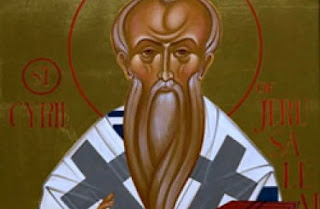 18 martie: Sfântul Ierarh Chiril, Arhiepiscopul Ierusalimului