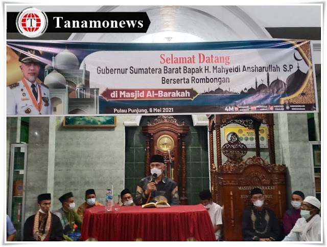 Safari Ramadan, Gubernur Mahyeldi Sampaikan Keistimewaan Orang Bertaqwa