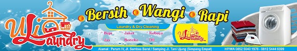 Desain Banner, Spanduk, Baliho Laundry CDR
