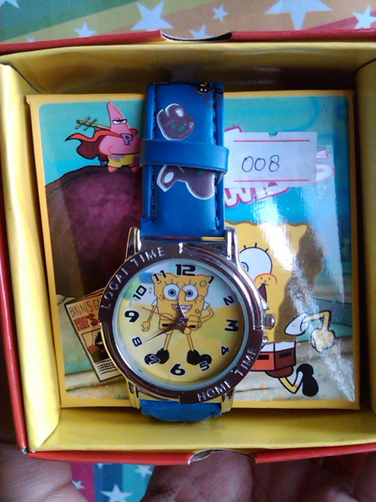 Jam,Pernak-Pernik, Spongebob