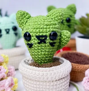 PATRON GRATIS CACTUS GATO AMIGURUMI 68166 PATRON GRATIS CACTUS GATO AMIGURUMI 68166