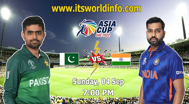 Pak vs Ind Super 4, Pakistan vs India Live Score of Asia Cup 2022