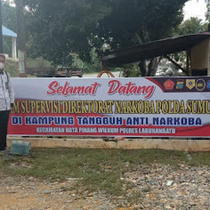 Lembaga Anti Narkotika Labusel Apresiasi Kunjungan Dit Narkoba Polda Sumut di Kampung Tangguh Anti Narkoba Kota Pinang 