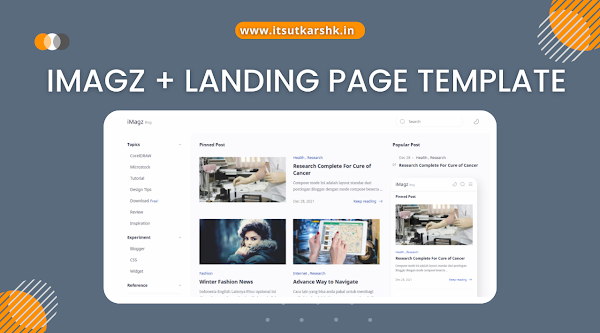 iMagz v1.25 Premium Blogger Template Free Download