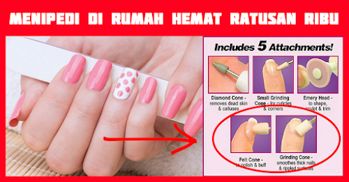 JUAL ALAT SALON MANICURE PEDICURE Rembang