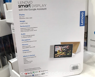 Lenovo Smart Display with the Google Assistant: great for any home