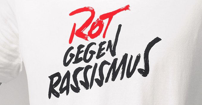Bayern Munich players will wear "Reds against Racism" on the sleeves of their shirts for the first time when they play agsisny RB Leipzig in the Supercup on Saturday