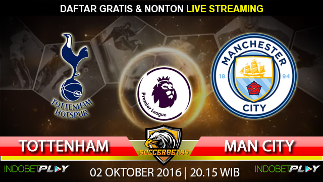 Prediksi Tottenham vs Manchester City 02 Oktober 2016 (Liga Inggris)