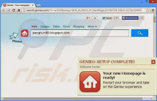 Cara Menghapus Virus Search Genieo Redirect