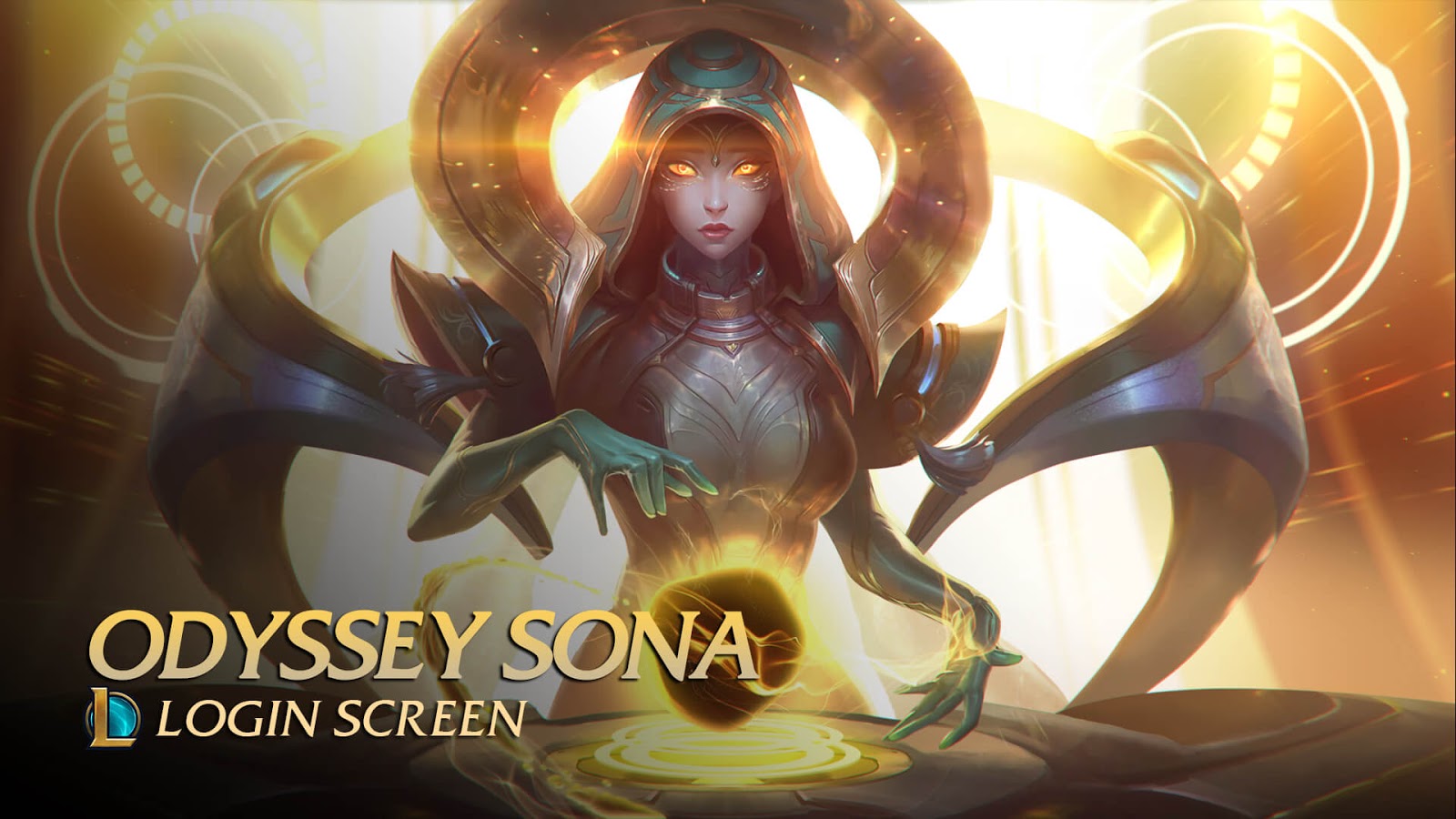 Odyssey Sona Animated 4k League Of Legends Wallpaper