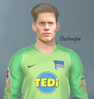 PES 2019 Faces Dennis Smarsch by Dustmcpw