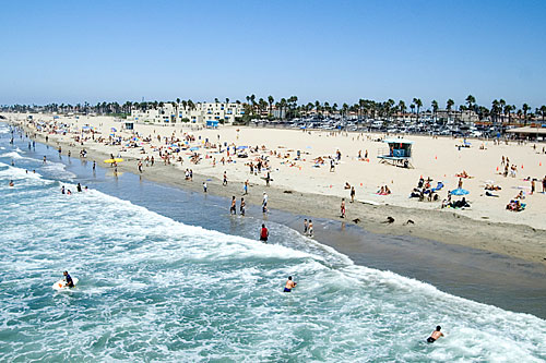The beaches of California are very attractive and awesome to visit