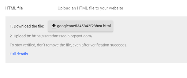 HTML File Verification