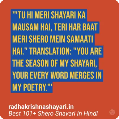 shero shayari love hindi