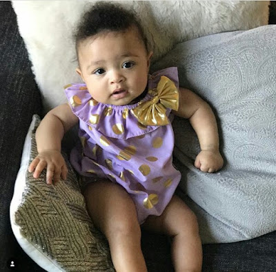 So yummy! Serena Williams shares adorable photos of her daughter, Alexis Olympia as she turns six month today