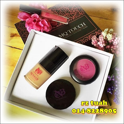 mq touch cosmetic set makeup 3in1