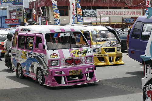 Cutting Sticker Mobil Angkot Padang CuttingStickerZ com